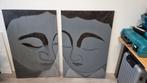 hand geschilderd boedha's, Ophalen, Hout, Cd's