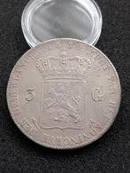 Erg mooie 3 Gulden 1820, Postzegels en Munten, Munten | Nederland, Ophalen of Verzenden, Koning Willem I, Losse munt, Zilver