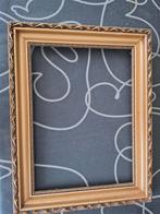 Oude goudkleurige vintage schilderij lijst, Minder dan 50 cm, Gebruikt, Ophalen of Verzenden, Minder dan 50 cm