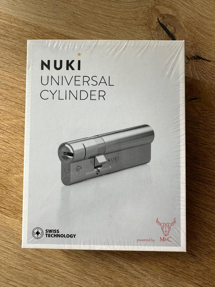 Nuki Universal Cylinder, Doe-het-zelf en Verbouw, Hang- en Sluitwerk, Nieuw, Slot, Overige materialen, Ophalen of Verzenden