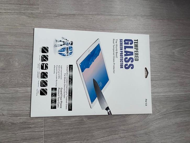 iPad Pro Screenprotector Glas, nieuw!, Computers en Software, Tablet-hoezen, Nieuw, Screenprotector, 13 inch of meer, Ophalen of Verzenden