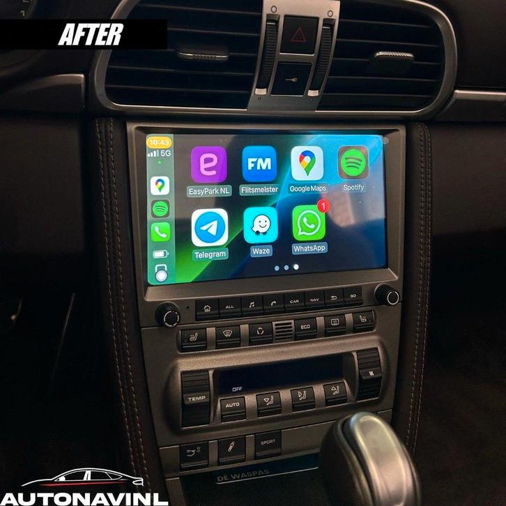 Porsche PCM 2.0 Apple CarPlay/Android Auto Scherm Upgrade, Computers en Software, Navigatiesoftware, Nieuw, Update, Ophalen