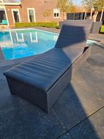 Ligbed, Tuin en Terras, Ophalen, Gebruikt, Aluminium, Verstelbaar