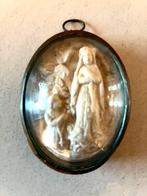 Antiek Religieus Medaillon in Prachtige Staat, Antiek en Kunst, Antiek | Religie, Ophalen of Verzenden