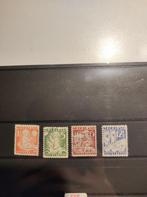 Nederland NVPH 232-235 gestempeld., Ophalen of Verzenden, T/m 1940, Gestempeld