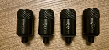 T.K FOX BLACK LABEL QR ADAPTORS (4 STUKS !!!!) beschikbaar voor biedingen
