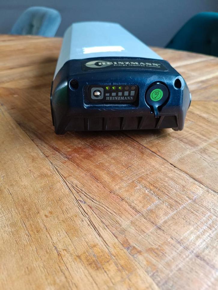 Heinzmann Accu 400Wh voor Duofiets, Fietsen en Brommers, Fietsaccessoires | Fietsaccu's, Gebruikt, Ophalen of Verzenden