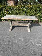 Hoffz Landelijke Boerentafel 180x84, Huis en Inrichting, Ophalen, Gebruikt, 150 tot 200 cm, Teakhout