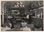 Groningen - Cafe restaurant de Oude Meet interieur, Ophalen of Verzenden, 1940 tot 1960, Ongelopen, Groningen