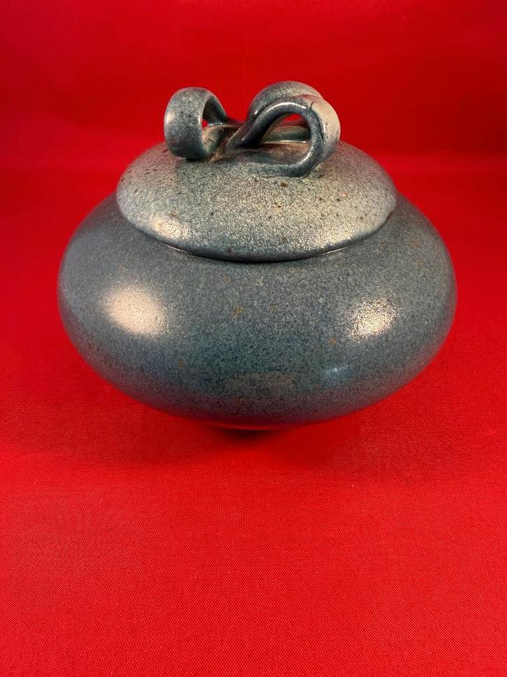 Prachtig suikerpotje / jampotje Philippe Dansette à Montours, Antiek en Kunst, Antiek | Keramiek en Aardewerk, Ophalen of Verzenden