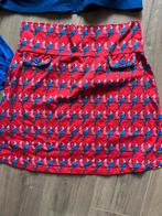 Tante Betsy rok papegaaien XXL, Ophalen of Verzenden, Zo goed als nieuw, Maat 46/48 (XL) of groter, Blauw