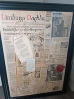 Krantenknipsels jaren 60 limburg ingelijst, Verzamelen, Nederland, 1960 tot 1980, Knipsel(s), Ophalen
