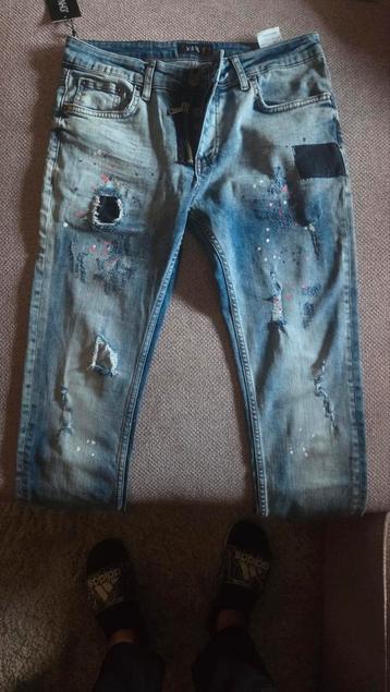 John H Jeans - W32 - Blauw - Gedragen beschikbaar voor biedingen