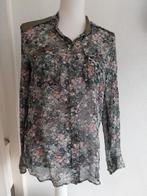 Bloemen blouse  groen tinten van Marc Cain maat M/L, Maat 38/40 (M), Overige kleuren, Ophalen of Verzenden, Onbekend