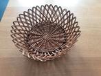 Rieten Broodmandje - Handgemaakt, Huis en Inrichting, Woonaccessoires | Schalen en Manden, Gebruikt, Mand, Rond, Ophalen of Verzenden