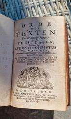 ORDE DER FEEST- EN LIJDENS-TEXTEN, 1779, Ophalen of Verzenden