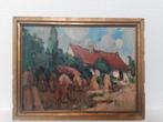 Maurice MEYNART (1894–1975) – "Pays campagnarde" Olieverf op, Ophalen of Verzenden