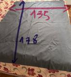 Twee JYSK 135X178 verduisterend antracit gordijnen, Huis en Inrichting, 150 tot 200 cm, Ophalen of Verzenden, Zo goed als nieuw