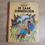 Kuifje De Zaak Zonnebloem 1956 Hardcover, Boeken, Eén stripboek, Ophalen of Verzenden, Gelezen