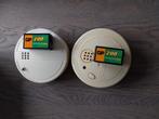 2 prima rookmelders met oplaadbare batterijen, Ophalen of Verzenden, Gebruikt, Detector, Sensor of Melder, Rook