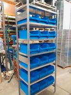 Partij Meta legbordstelling magazijnstelling vanaf 5secties., Zakelijke goederen, Kantoor en Winkelinrichting | Magazijn, Stelling en Opslag