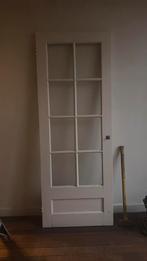 Klassieke binnendeur met glas 78x206,5cm, Ophalen, Gebruikt, Minder dan 80 cm, Binnendeur