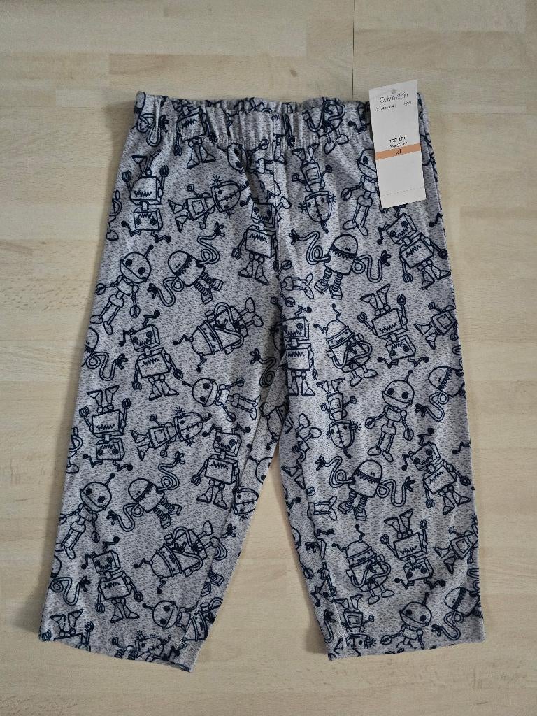 Nieuwe fleece pyjamabroek van Calvin Klein maat 86, Nacht- of Onderkleding, Nieuw, Jongetje, Calvin Klein