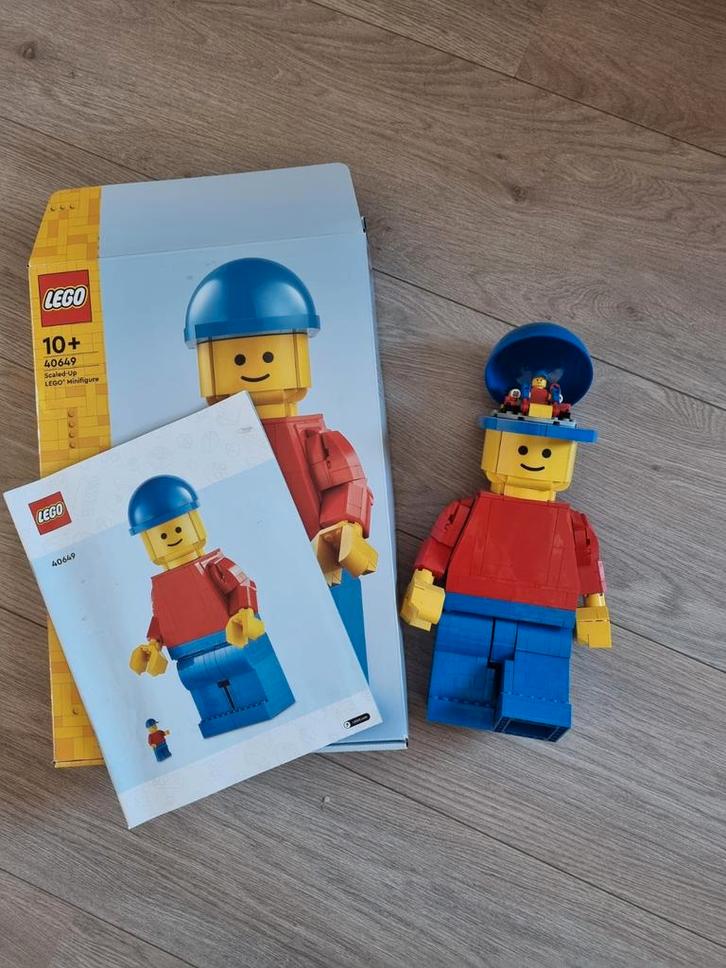 LEGO 40649 Scaled Up Minifigure - Compleet!, Kinderen en Baby's, Speelgoed | Duplo en Lego, Zo goed als nieuw, Lego, Complete set