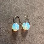 Swarovski oorbellen zilver 925, Hangers, Ophalen of Verzenden, Zo goed als nieuw, Met edelsteen