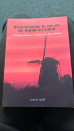 Gerrit de Graaff - Korenmolens in en om de Gelderse Vallei, Boeken, Ophalen, 20e eeuw of later, Zo goed als nieuw, G. de Graaff