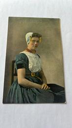 Illustratie Walcherse Meisje in klederdracht, Ophalen of Verzenden, Voor 1920, Ongelopen, Klederdracht