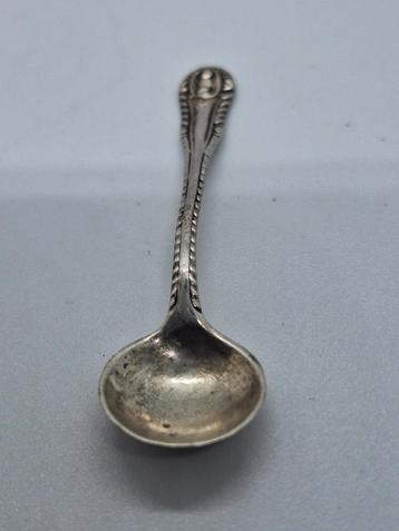 Zilveren Antiek Zoutlepeltje - Collectors Item beschikbaar voor biedingen