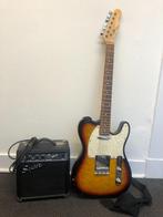 Fender Standard Telecaster  Sunburst elektrische gitaar, Muziek en Instrumenten, Ophalen, Fender, Gebruikt, Met versterker