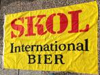 Oude Skol International Bier Reclame Vlag Bierreclame, Verzenden