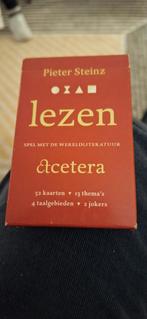P. Steinz - Lezen &tcetera het kaartspel, Ophalen of Verzenden, Zo goed als nieuw, P. Steinz