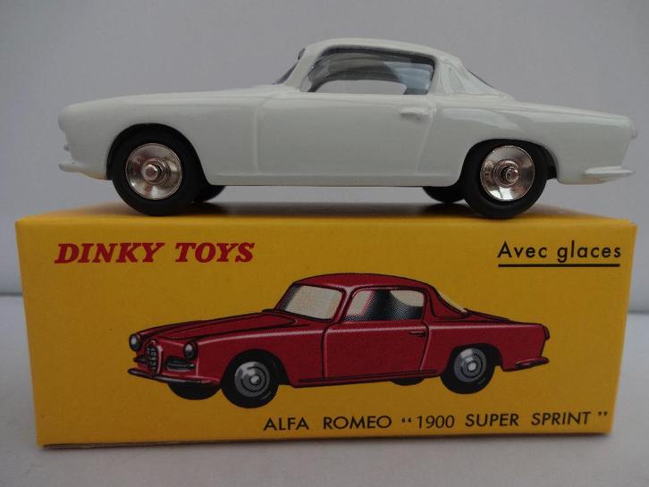 Alfa Romeo 1900 Super nr: 24J van Dinky Toys 1:43 ZELDZAAM, Hobby en Vrije tijd, Modelauto's | 1:43, Nieuw, Auto, Dinky Toys, Ophalen of Verzenden