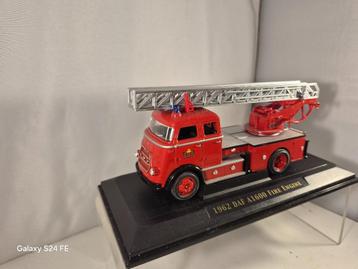 Daf A1600 1962 Ladderwagen Fire Engine (rood) Yat Ming 1:43 beschikbaar voor biedingen