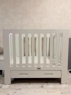 Coming Kids Babybox met lade - Wit, Ophalen, Zo goed als nieuw, Vierkant, In hoogte verstelbaar