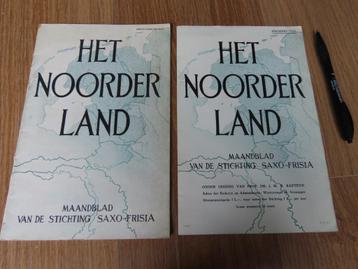 Maandblad Saxo-Frisia: Het Noorder Land No 1 + brochure 1941 beschikbaar voor biedingen