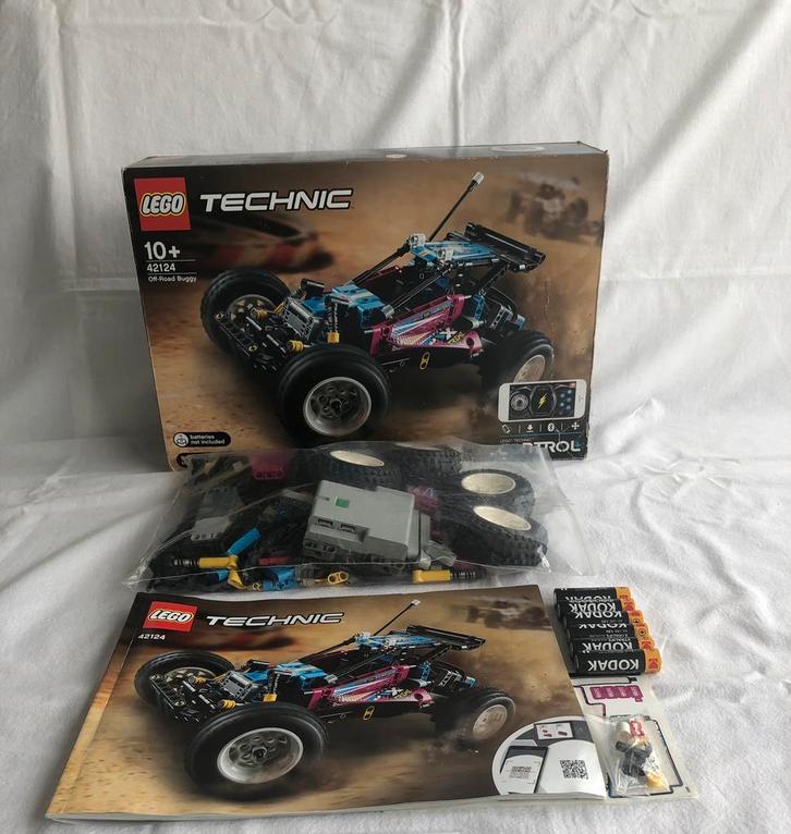 Lego Technic 42124 - Off-Road Buggy (1) - O2, Kinderen en Baby's, Speelgoed | Duplo en Lego, Zo goed als nieuw, Lego, Complete set