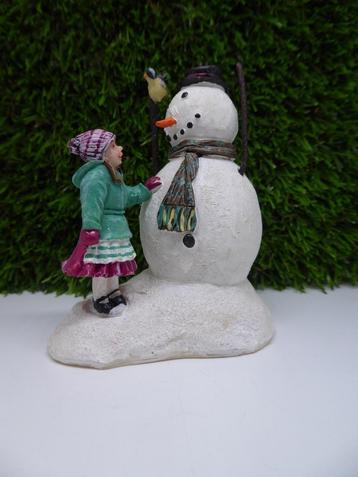 Luville Kerstdorp  Anna and me Snowman  --  608246 beschikbaar voor biedingen