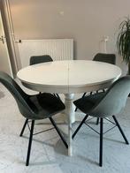 Ikea Uitschuifbare eettafel,, Huis en Inrichting, Tafels | Eettafels, Ophalen, Overige materialen, Gebruikt, 100 tot 150 cm