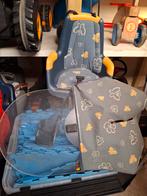 Fietsstoeltje voorop met windscherm, Fietsen en Brommers, Fietsaccessoires | Fietsstoeltjes, Ophalen, Onbekend, Gebruikt, Voetsteuntjes