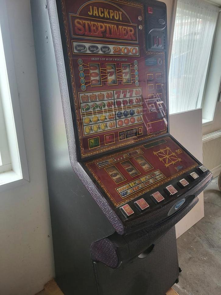 Jackpot Steptimer gokkast, Verzamelen, Automaten | Gokkasten en Fruitautomaten, Gebruikt, Euro, Met sleutels, Ophalen of Verzenden