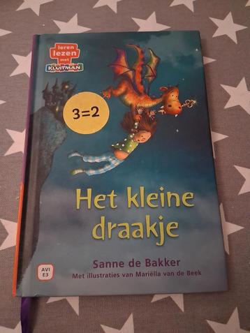 boek sanne de bakker - het kleine draakje - avi E3 beschikbaar voor biedingen