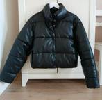 NIEUW zwart leren ZARA pufferjas maat M, Kleding | Dames, Maat 38/40 (M), Nieuw, Ophalen of Verzenden, Zara