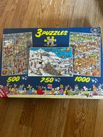 Jan van Haasteren 3-in-1 Puzzelset, Ophalen of Verzenden, Zo goed als nieuw, Legpuzzel