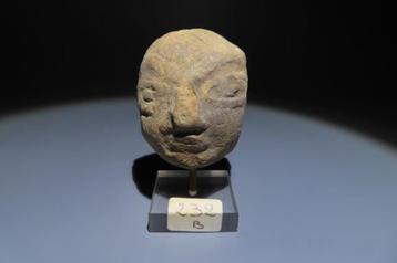 220817 Afrikaans Egypte Greco-Roman Terracotta Hoofdje beschikbaar voor biedingen