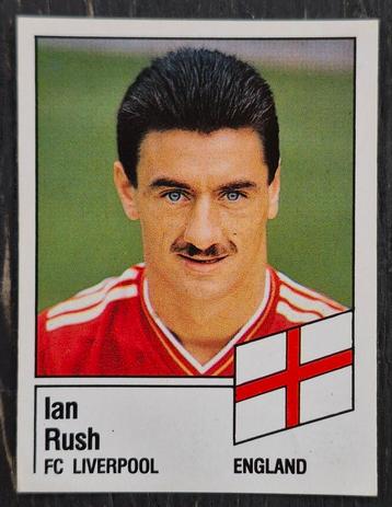 Panini sticker Ian Rush - Liverpool FC, 1986/1987 beschikbaar voor biedingen