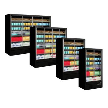 Plug- in Koelkast of Vrieskasten met 1,2 ,3,4 glazen deur beschikbaar voor biedingen